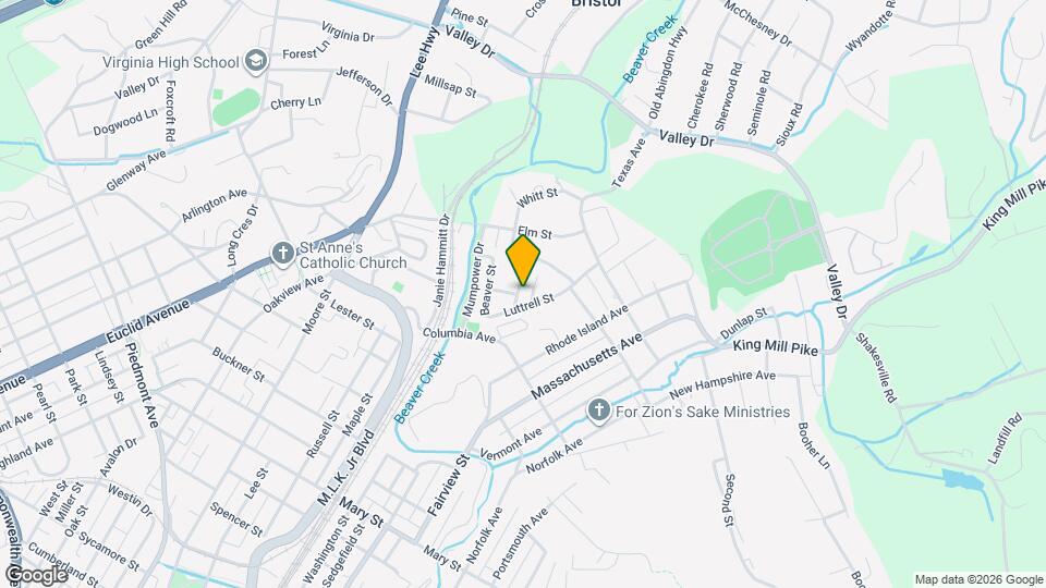 135 Kingsolver St Map and Location Details