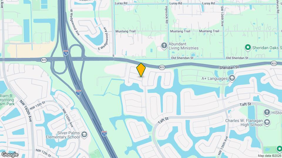 14205 NW 21st St Map and Location Details