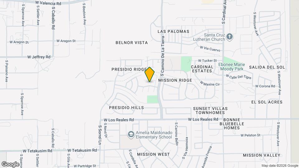 3430 Avenida Bonita Mapa y Detalles de la Ubicación
