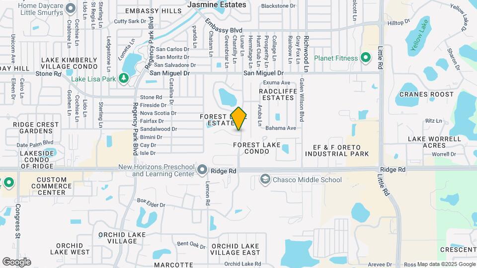 8649 Forest Lake Dr Map and Location Details