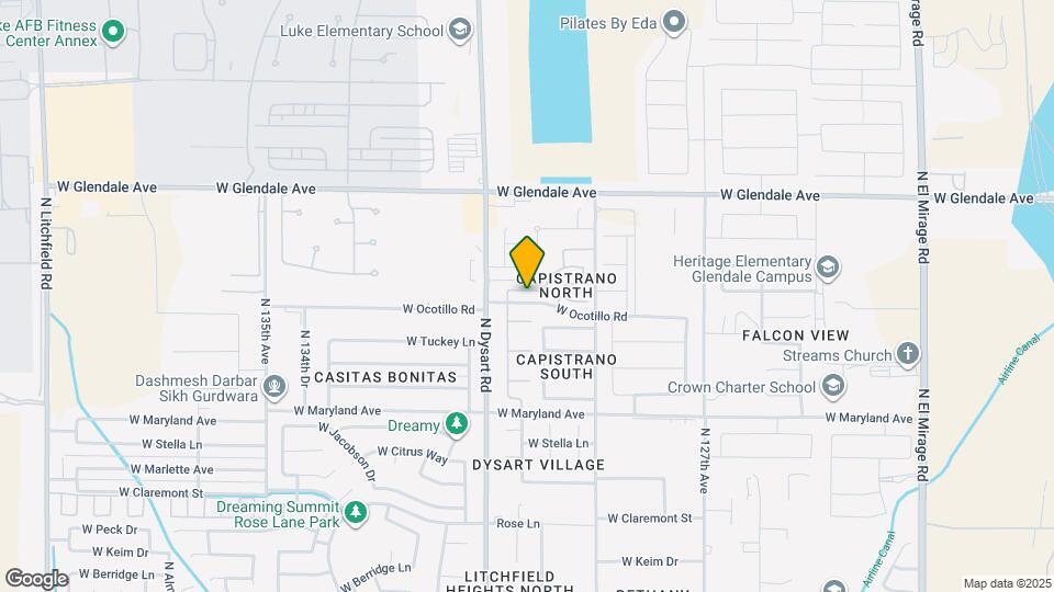 13023 W Lawrence Rd Map and Location Details