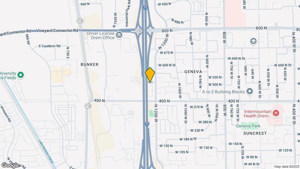 497 N 1235 W Map and Location Details