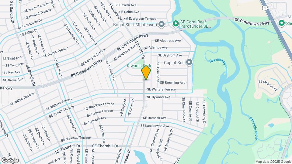 1365 SE Floresta Dr Map and Location Details