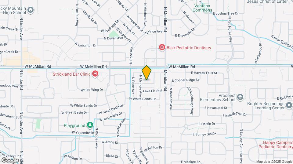 216 W Peach Springs St Map and Location Details