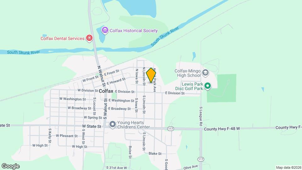 103 N Oak Park Ave Mapa y Detalles de la Ubicación