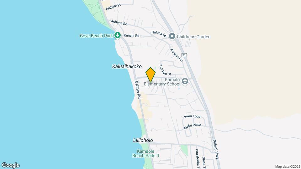 Ke Ali'i Ocean Villas Map and Location Details