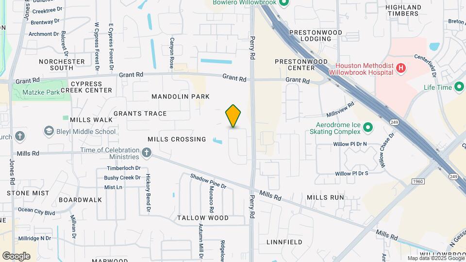 9843 Mls Fld Dr Map and Location Details