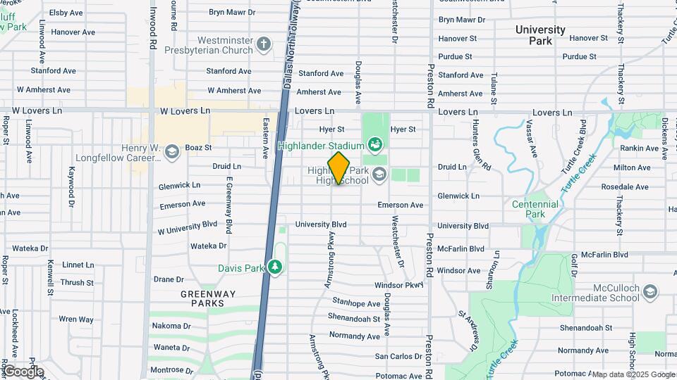 4333 Glenwick Ln Map and Location Details