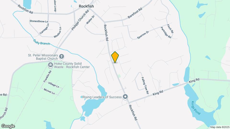 8209 Rockfish Rd Map and Location Details