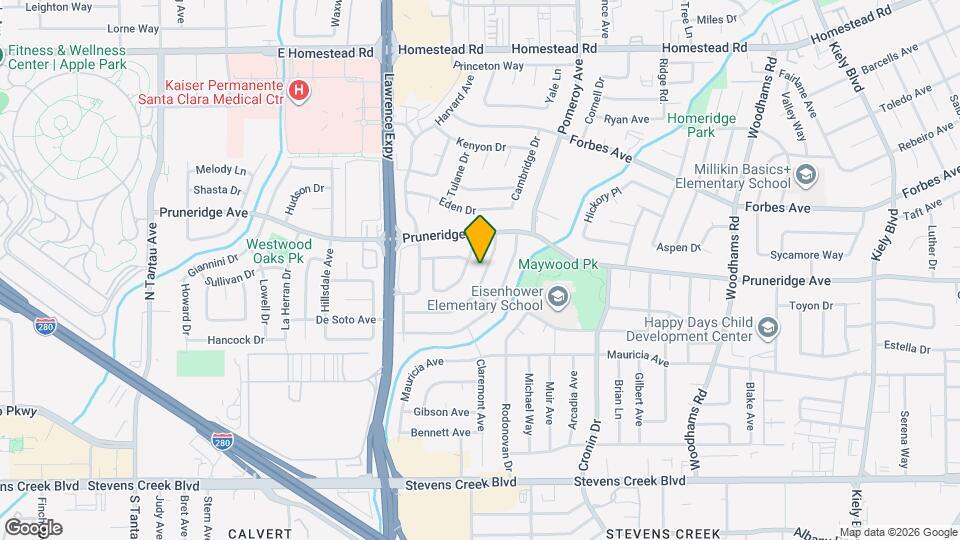 3343 Geneva Dr Map and Location Details