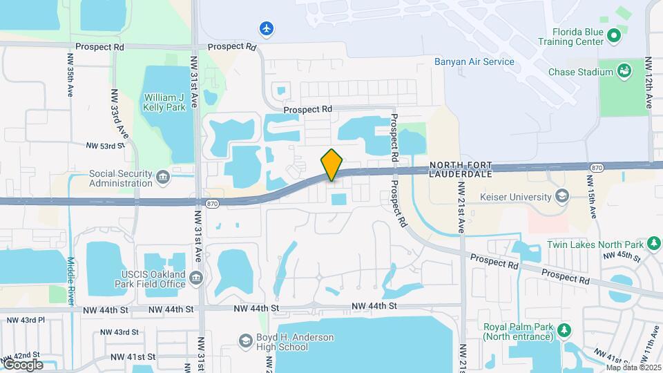 4901 NW 27th Ave Map and Location Details