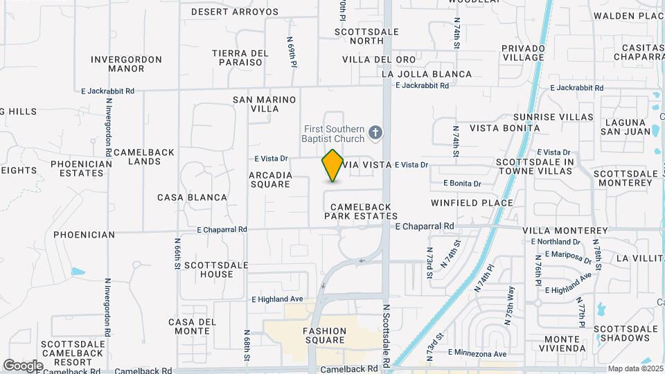 7024 E Orange Blossom Ln Map and Location Details