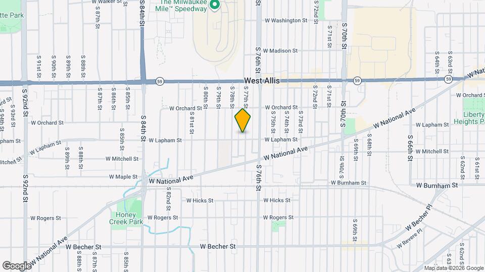 1583 S 77th St Map and Location Details