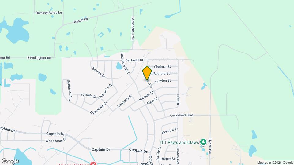 3406 Commerce Ave Map and Location Details