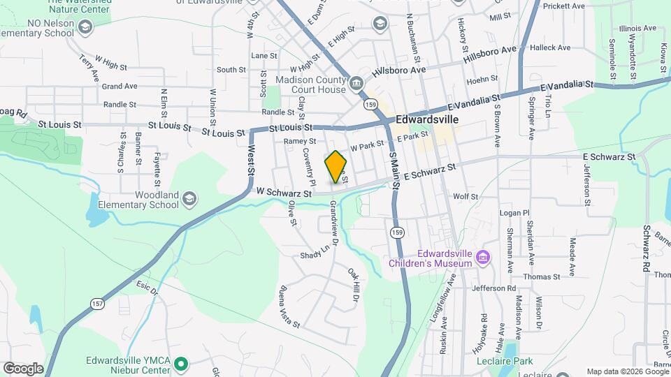 340 S Benton St Map and Location Details