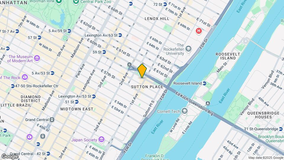 1075 1st Ave Mapa y Detalles de la Ubicación