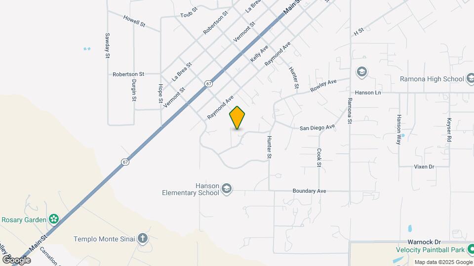 2425 San Diego Ave Map and Location Details