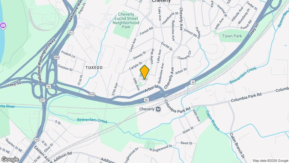 2400 Valley Way Map and Location Details