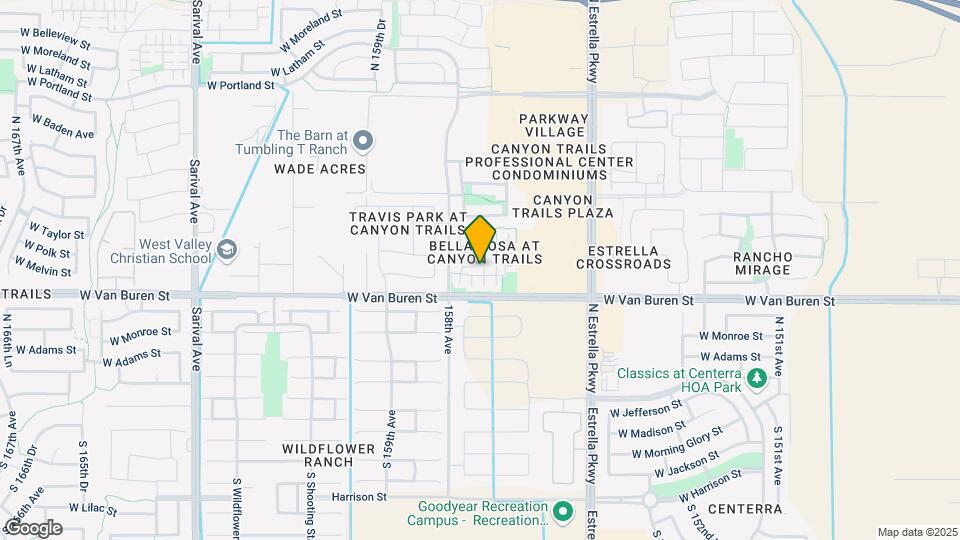 15732 W Melvin St Map and Location Details