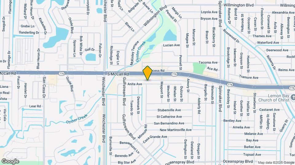 9296 Anita Ave Mapa y Detalles de la Ubicación