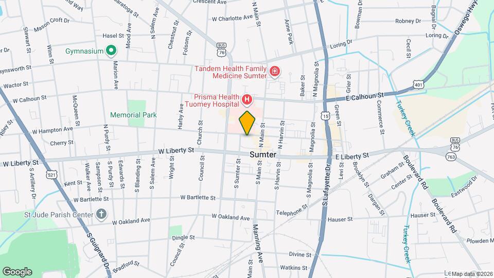 15 S Sumter St Map and Location Details