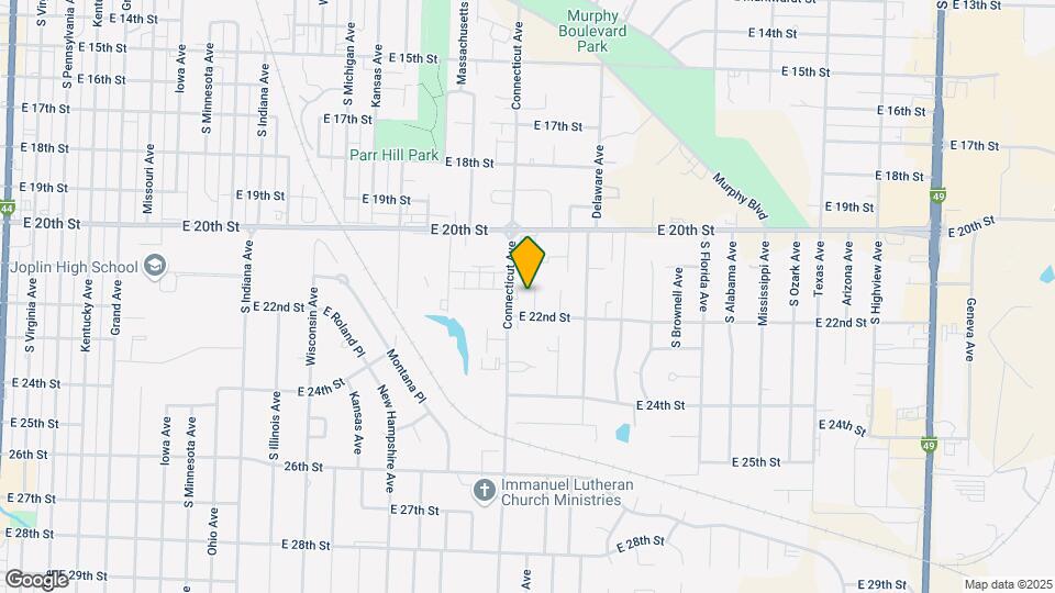2120 Park Pl Map and Location Details