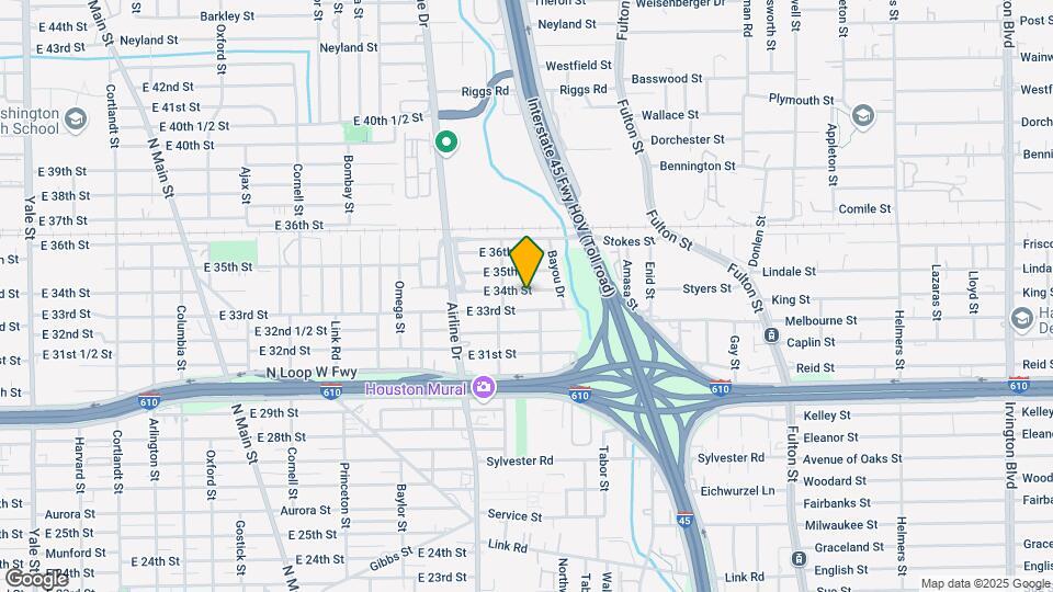 1414 E 34th St Map and Location Details