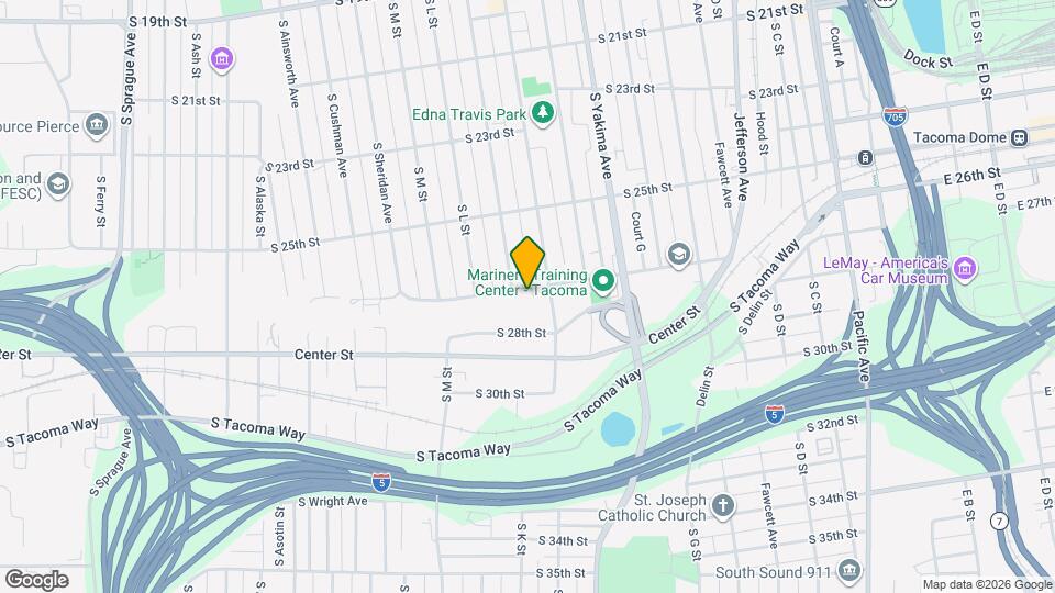 1012 S 27th St Map and Location Details