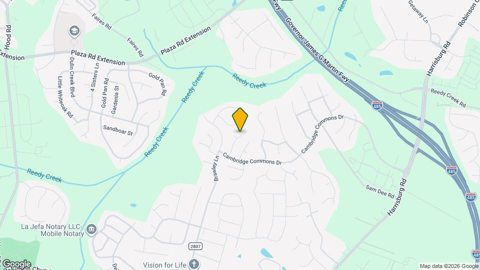 8629 Lockerbie Ln Map and Location Details