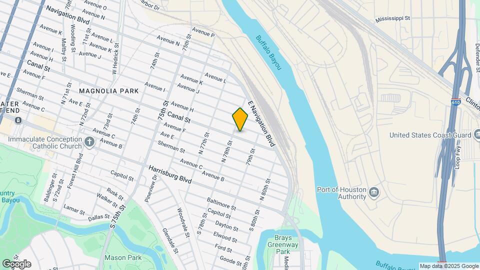 7813 Canal St Map and Location Details