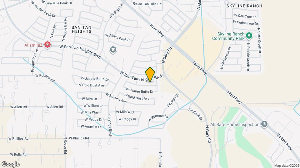 2060 W Goldmine Mountain Dr Map and Location Details