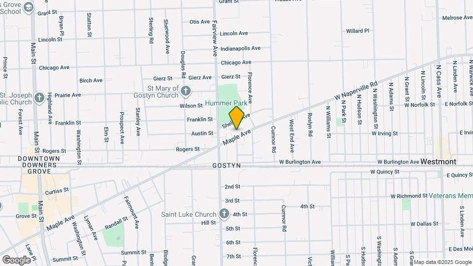 332 Maple Ave Map and Location Details