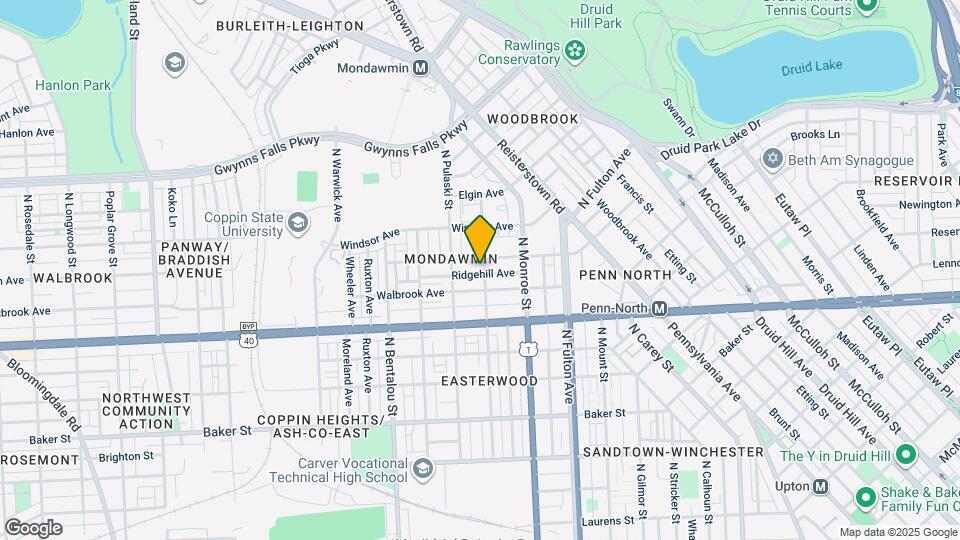 2018 N Payson St Map and Location Details