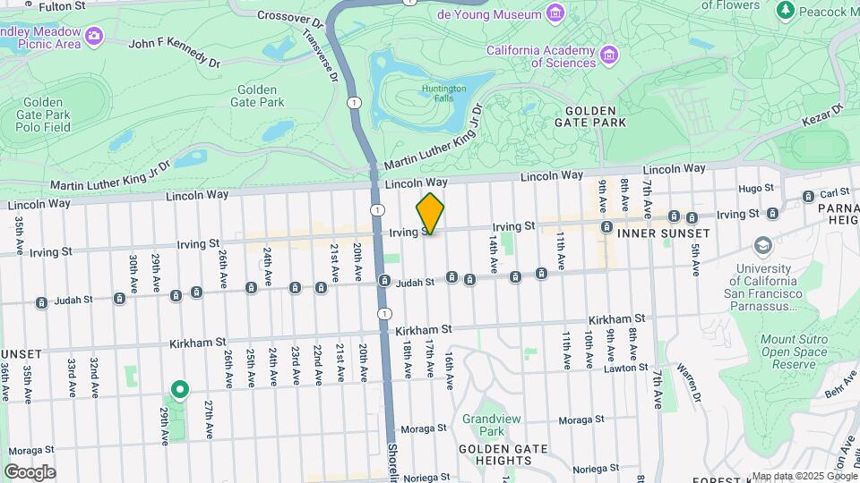 1322 17th Ave Map and Location Details