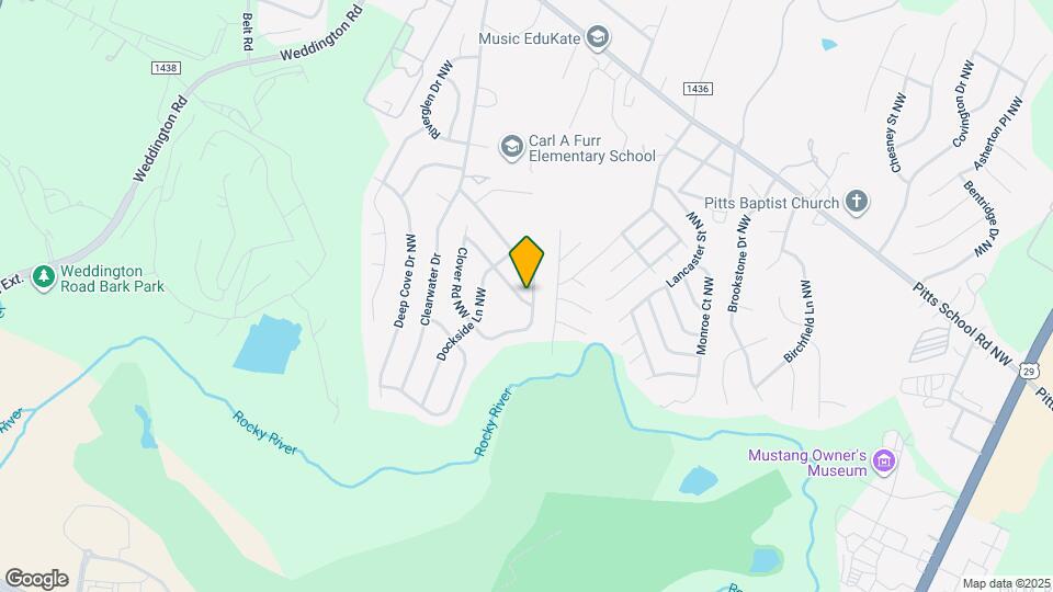 3012 Clover Rd NW Map and Location Details