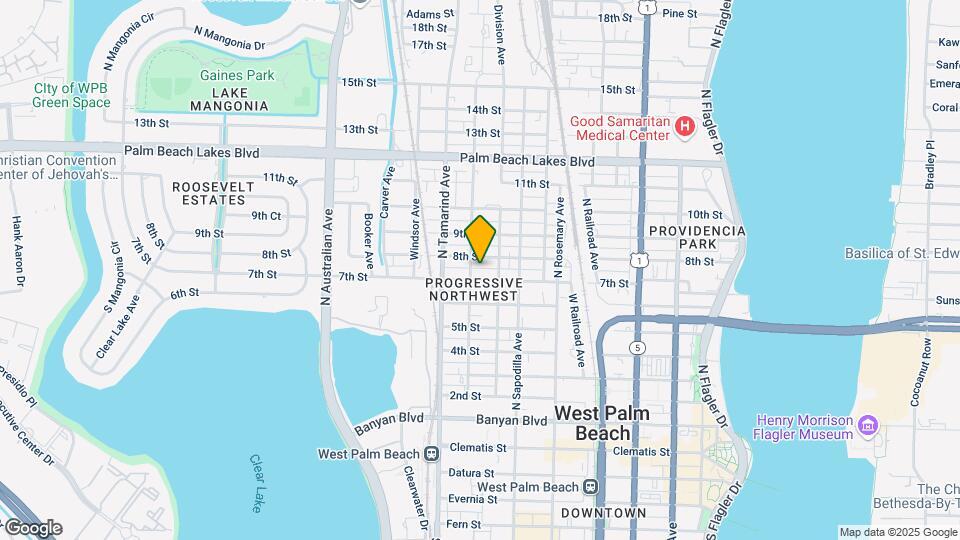 815 7th St, Unit 1 Map and Location Details
