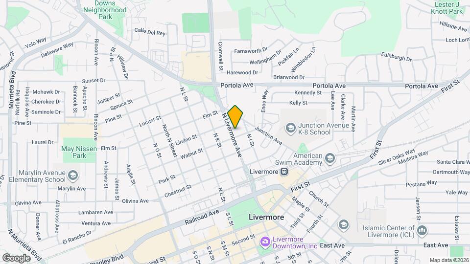 520 N Livermore Ave Map and Location Details