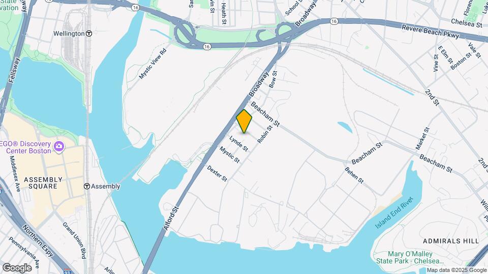 23R Thorndike St Map and Location Details