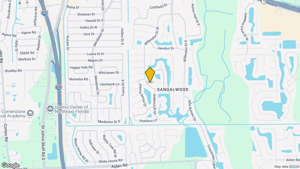 2157 Willesdon Dr W Map and Location Details