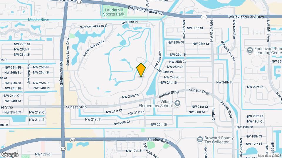 2351 E Aragon Blvd Map and Location Details