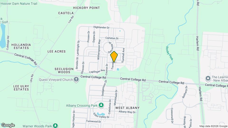 5944 Treven Way Map and Location Details