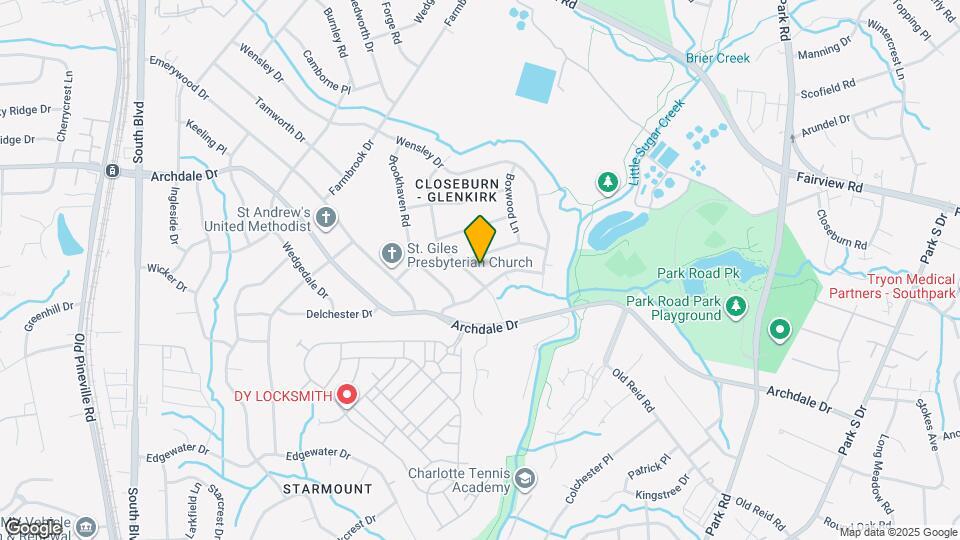 6111 Rose Valley Dr Map and Location Details