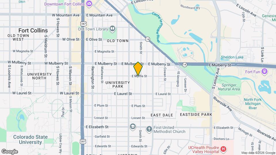 601 Smith St Map and Location Details