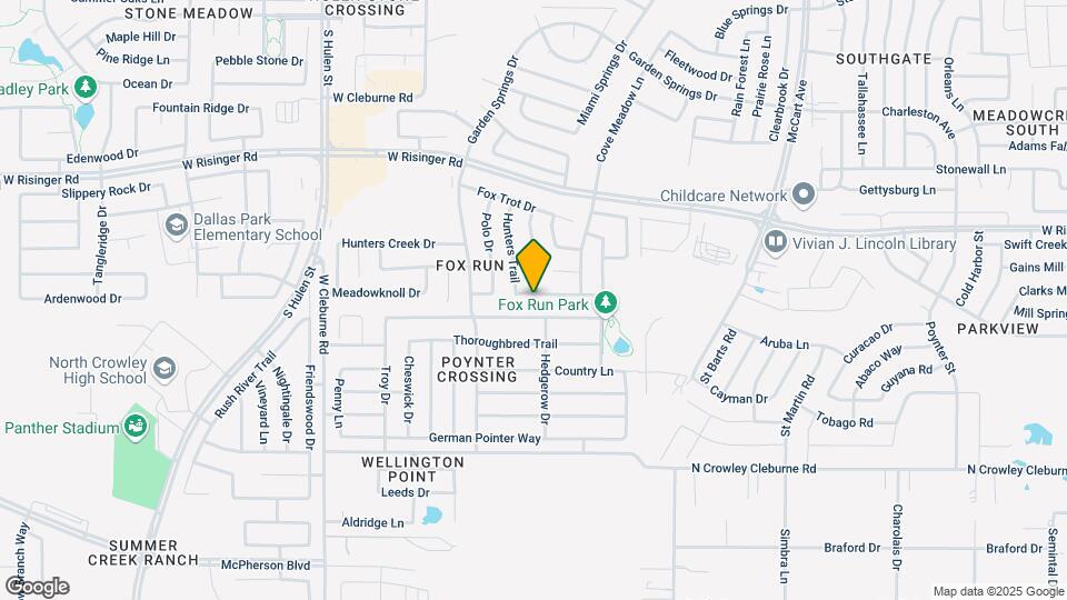 3951 Fox Run Dr Map and Location Details