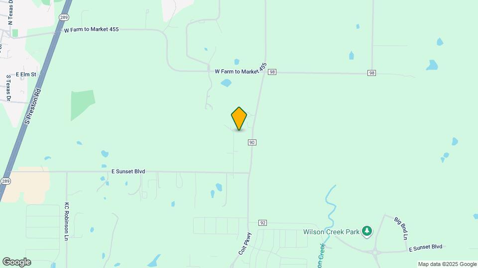 6734 Oak Hill Ln Map and Location Details