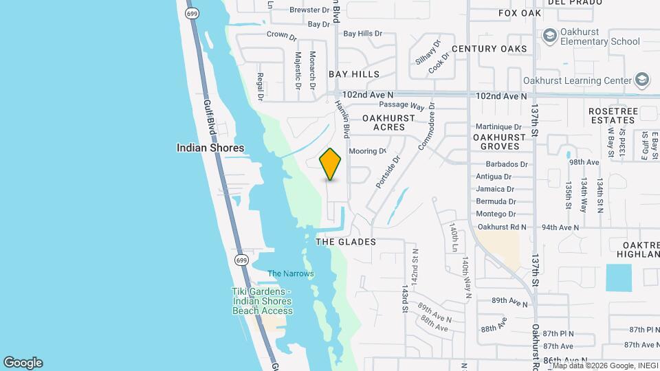 9613 Tara Cay Ct Mapa y Detalles de la Ubicación