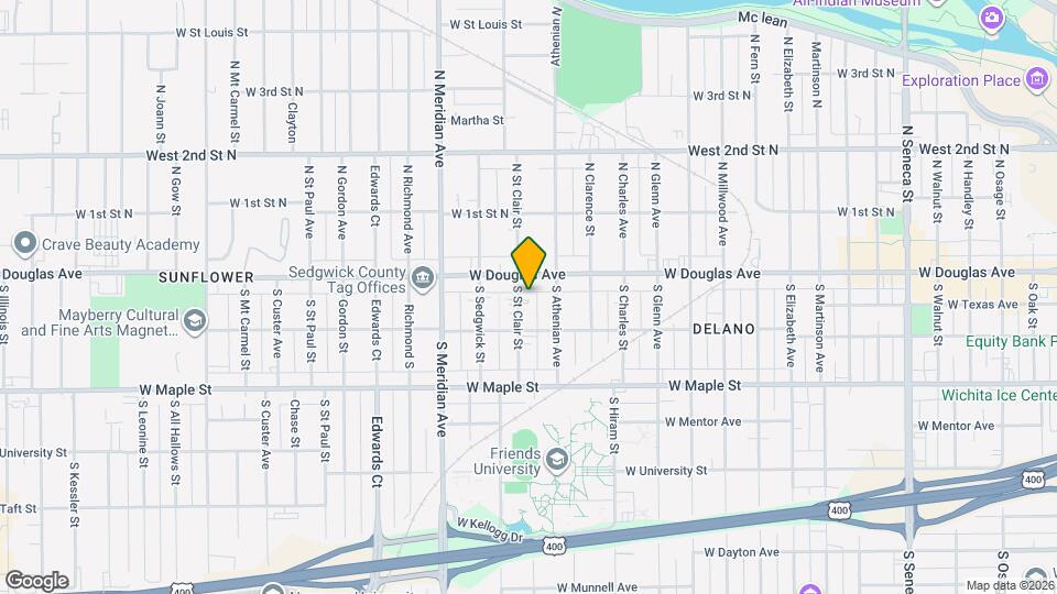 120 S St Clair St Map and Location Details