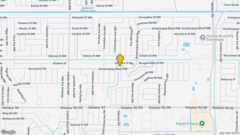 687 Americana Blvd NW Map and Location Details