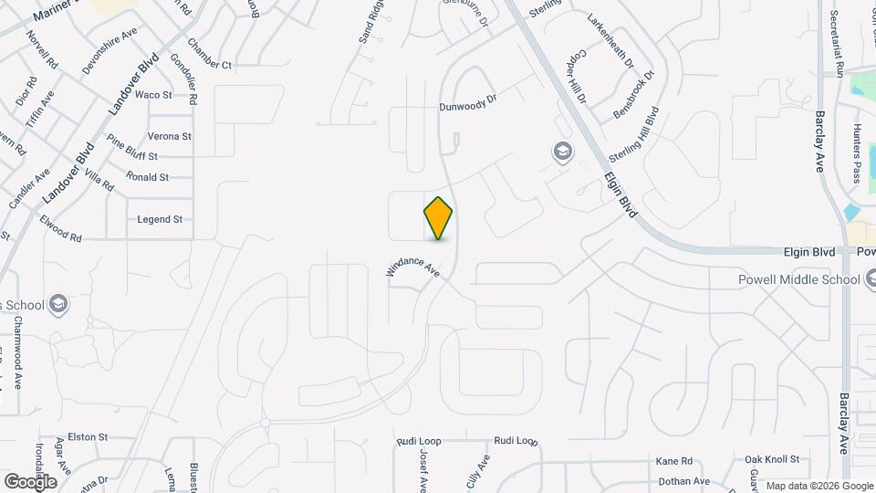 13133 Haverhill Dr Map and Location Details