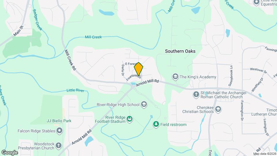 35 Fountain Cir Mapa y Detalles de la Ubicación